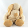 Doudou chien beige marron NICOTOY