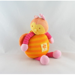 Doudou Boule LOUNA l'Abeille Orange Moulin Roty