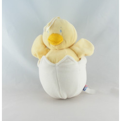 Doudou anneau hochet souris grise SUCRE D'ORGE