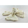 Doudou plat fleur chat Malice et Bulle CP INTERNATIONAL