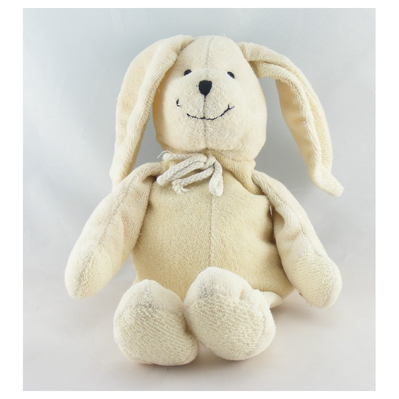 doudou lapin écru beige ANNA CLUB PLUSH