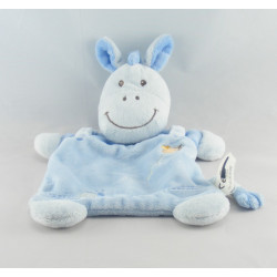 Doudou chat bleu orange VETIR