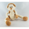 Doudou ours orange jaune bras jambes coulissant CMP