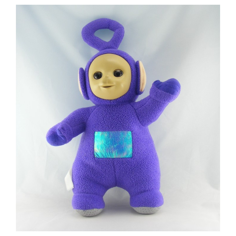 Doudou peluche TELETUBBIES violet Tinky Winky TOMY