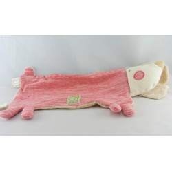 Doudou Dragon rouge vert Dragobert MOULIN ROTY