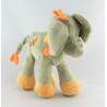 Doudou éléphant vert étoiles NICOTOY