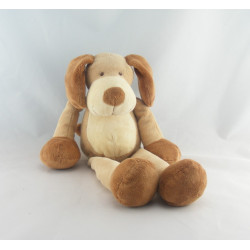 Doudou chien beige marron NICOTOY 