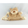 Doudou plat ours beige NICOTOY