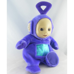 Doudou Teletubbies violet Tinky Winky culbuto TOMY