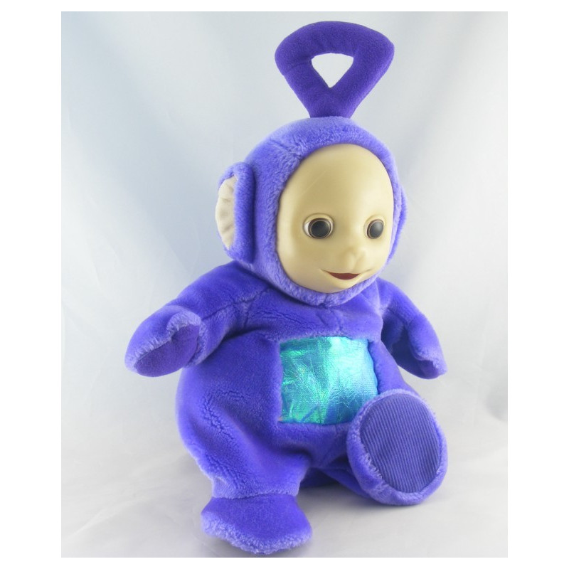 Doudou Teletubbies violet Tinky Winky culbuto TOMY
