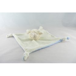 Doudou mouton blanc bleu AVENE