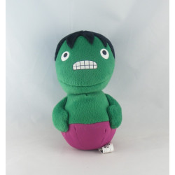 Doudou culbuto souris blanche rose OBAIBI 