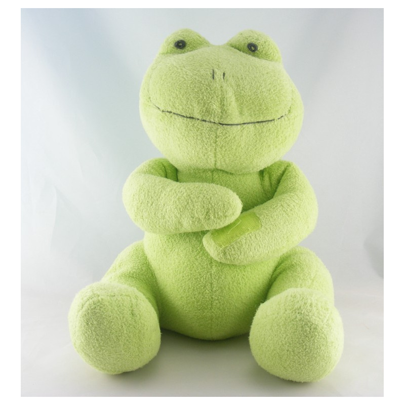 Doudou mouton agneau vert rose CA CREDIT AGRICOLE