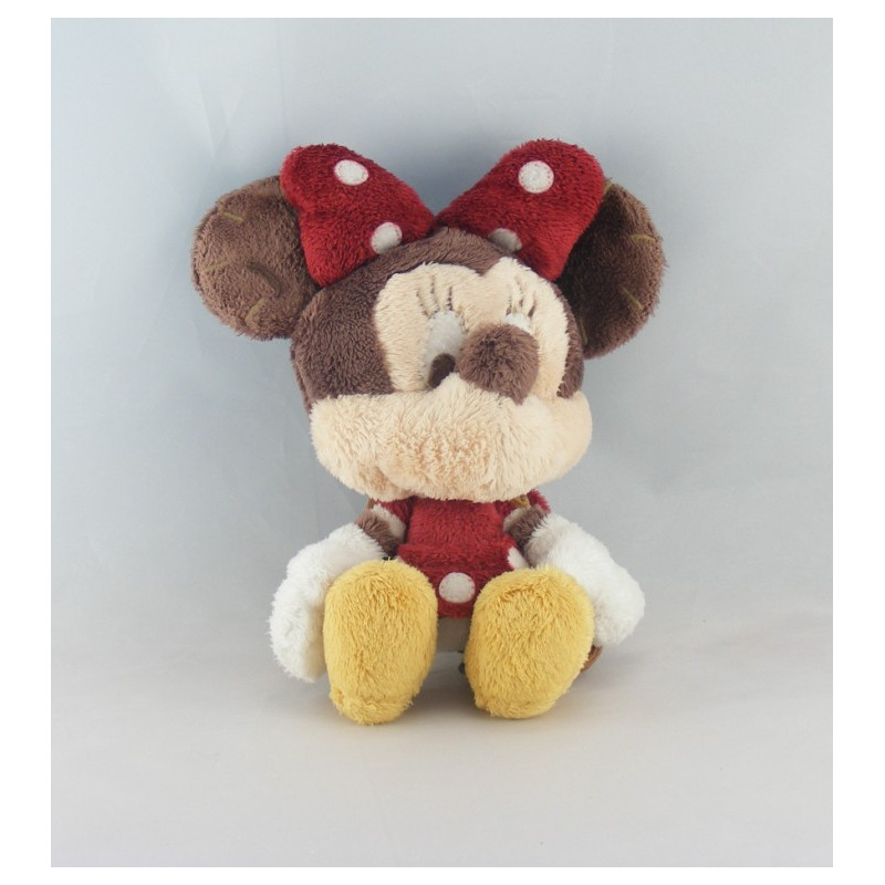 Peluche Minnie robe rouge à pois DISNEY NICOTOY