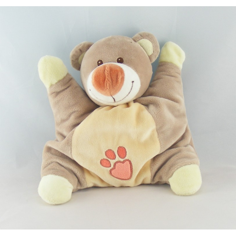 Doudou semi plat lapin Pol et Jade NATTOU