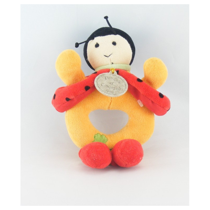 Doudou plat coccinelle coccidoux DOUDOU ET COMPAGNIE