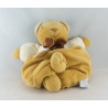 Doudou Ours Beige avec petit noeud Comptine