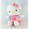 Doudou chat HELLO KITTY robe rose SANRIO LICENSE 