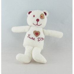 Doudou ours blanc SUCRE D'ORGE