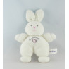 Doudou lapin blanc Luminou 