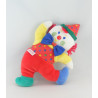 Doudou clown avec anneaux COROLLE 