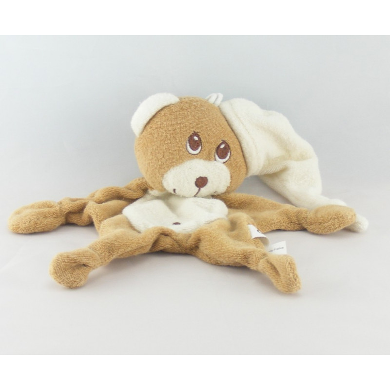 Doudou zébre mauve violet AUCHAN