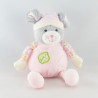 Doudou souris rose nuage montgolfiére GIPSY