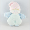 Doudou hochet lutin bébé bleu rose BABI COROLLE 