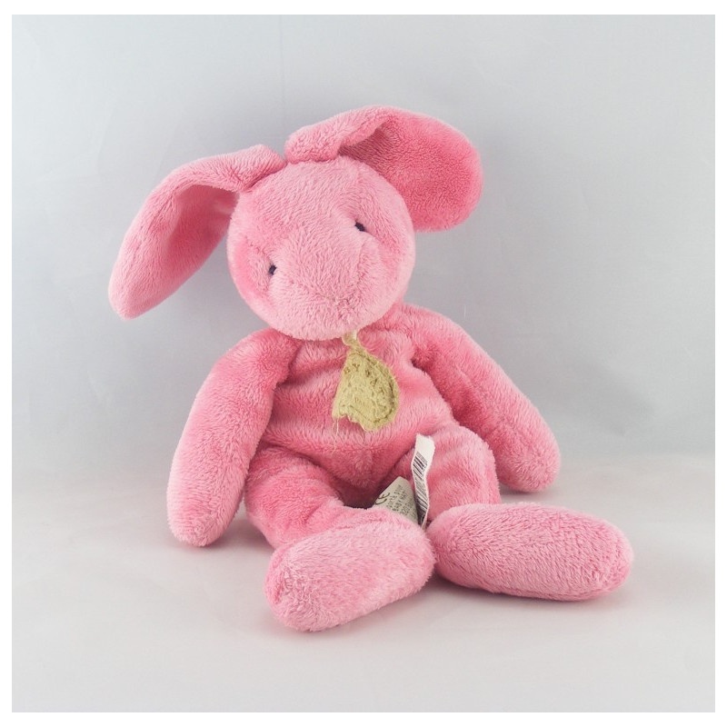 Doudou lapin rose BABY NAT