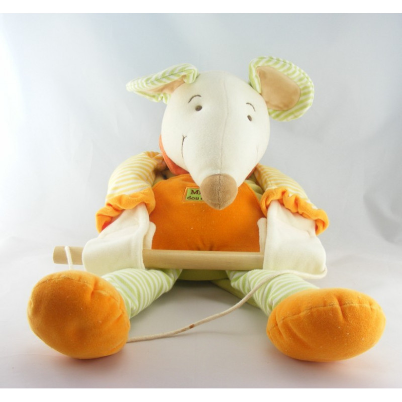 Doudou Milie la souris verte DOUDOU ET COMPAGNIE 30 cm