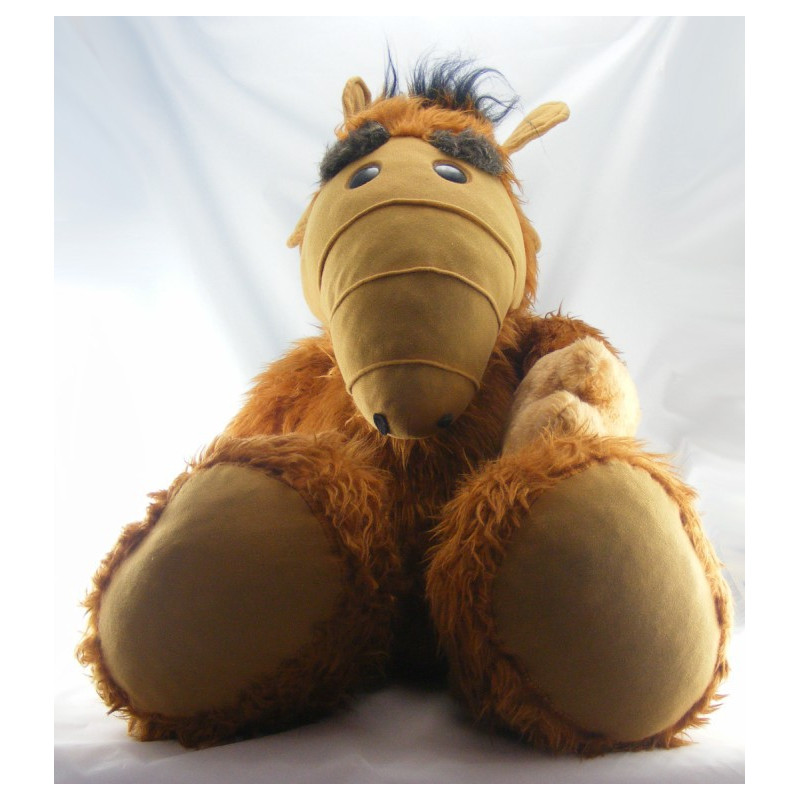 Rare Ancienne Peluche géante Extra-terrestre ALF 80 cm