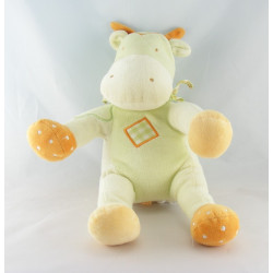 Doudou vache verte SUCRE D'ORGE