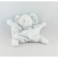 Doudou éléphant beige bleu KIABI