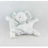 Doudou éléphant beige bleu KIABI
