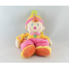 Doudou musical clown bleu NICOTOY