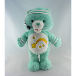 Peluche Bisounours Chante et Danse Grostaquin vert étoile filante CARE BEARS