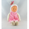 Doudou poupée bébé Mademoiselle rose COROLLE