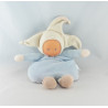 Doudou Poupée lutin bleu ciel avec grelot Corolle