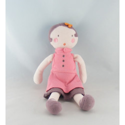 Doudou Bobigny poupée Fille Lutin rose MARESE