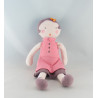 Doudou Bobigny poupée Fille Lutin rose MARESE