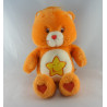 Bisounours chantant orange étoile Grosourire CARE BEARS