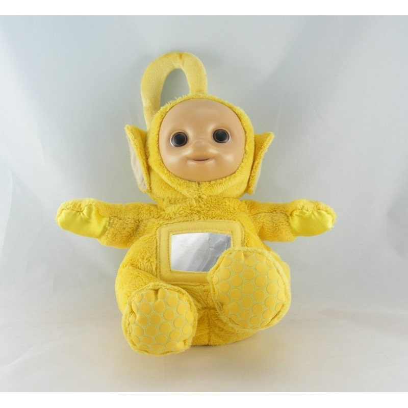 Doudou peluche TELETUBBIES jaune Laa-laa lala TOMY
