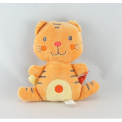 Doudou chat orange NICOTOY