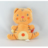 Doudou chat orange NICOTOY