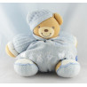 Doudou patapouf ours bleu blue laine enfant KALOO