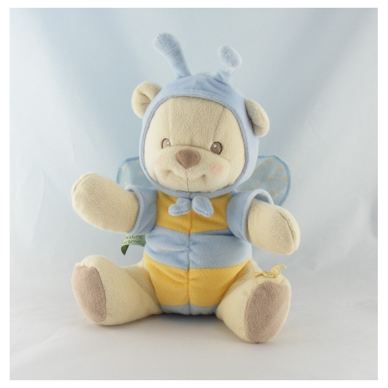 Doudou Ours déguisé en Abeille Nature Bearries de Fisher Price