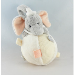 Doudou éléphant gris Dumbo NICOTOY