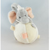 Doudou éléphant gris Dumbo NICOTOY