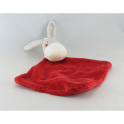 Doudou plat souris rouge SUCRE D'ORGE