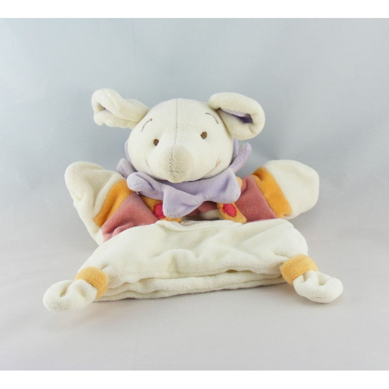 Doudou et compagnie plat souris Agrippine avec balle 